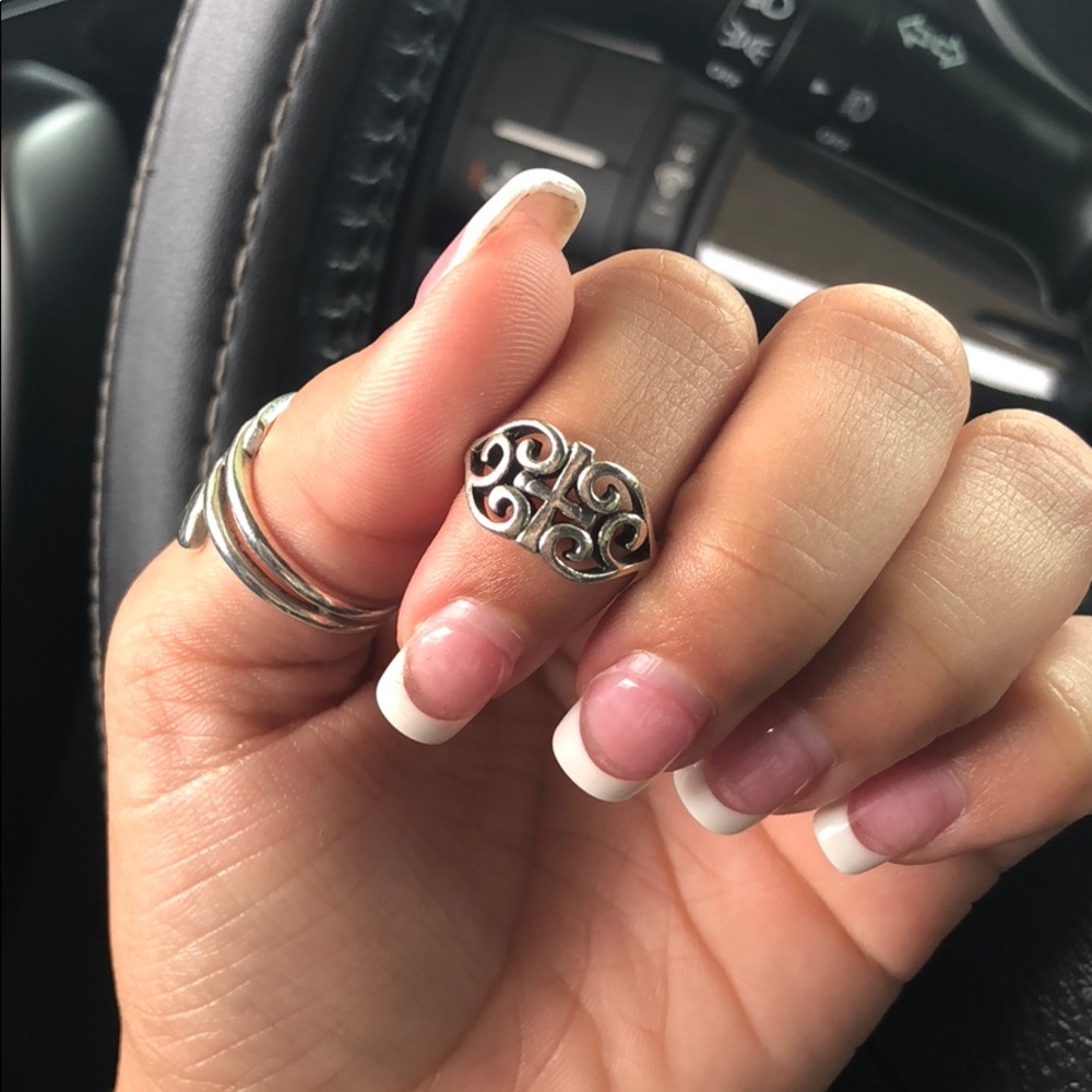 James Avery cross ring